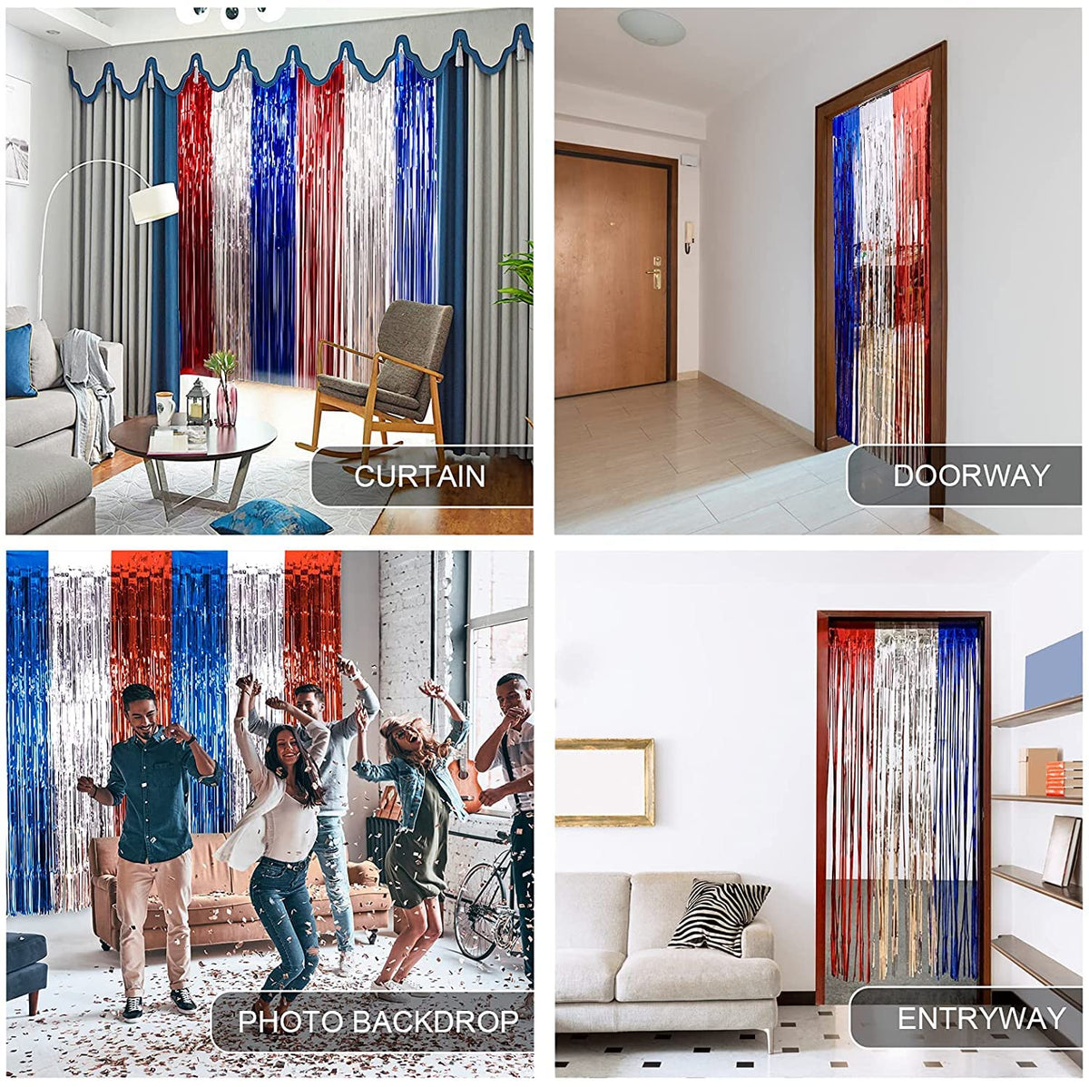LOLStar 3.3 x 6.6 ft curtain enhances stages and walls