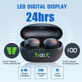 Loluka invisible earbuds with one-step pairing for quick setup.