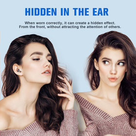 Loluka sleep-design earbuds case compact for on-the-go charging.