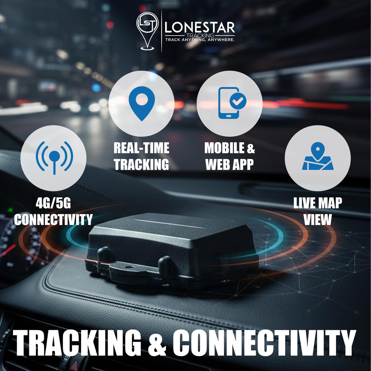 LoneStar Oyster3 easy wire-free installation with minimal tools.