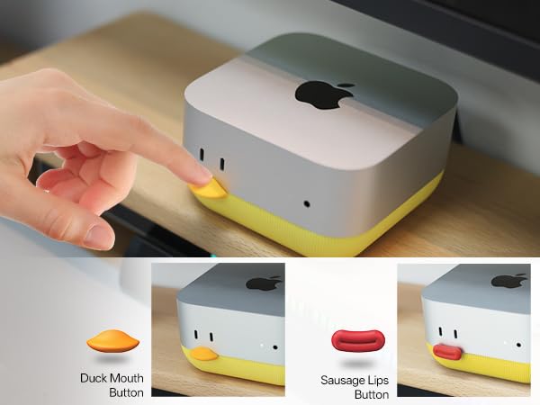 Lonelyfox Mac mini stand compatible with 2024 Mac mini models