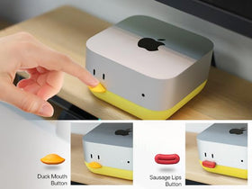 Lonelyfox Mac mini stand compatible with 2024 Mac mini models