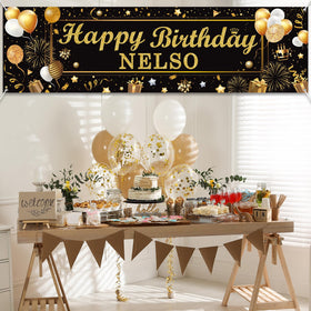 Lonfliness banner suitable for indoor or outdoor party decoration.