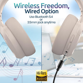 Long Run Technologies ANC headset offers up to 100 hours of playback.