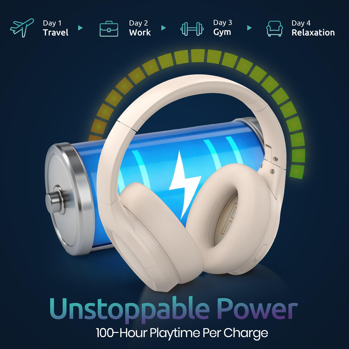 Long Run Technologies ANC headset with ENC mic enables clearer calls on the move.