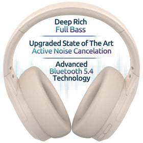 Long Run Technologies ANC headset provides low latency for smoother video and gaming.