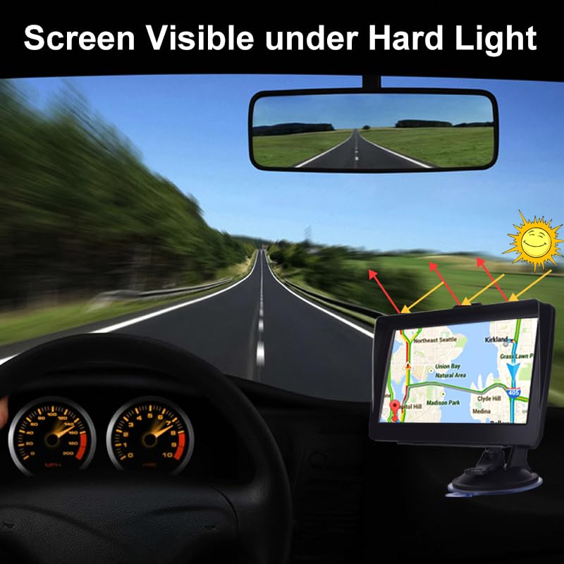 LONGRUF GPS Navigator live maps update in 2026 for North America.
