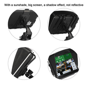 LONGRUF GPS suction mount keeps navigation steady for stable driving