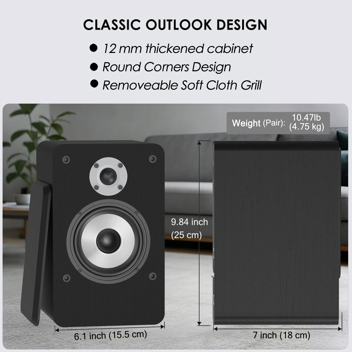 LONPOO Bluetooth 5.3 module indicating stable wireless range up to 33 ft