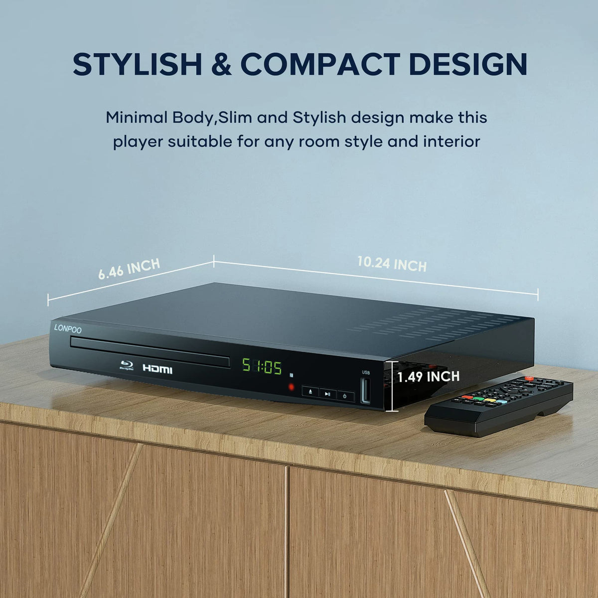 LONPOO DTS Master audio for immersive sound