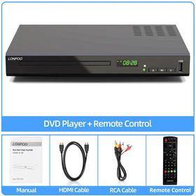 Lonpoo compact dimensions fit small media setups