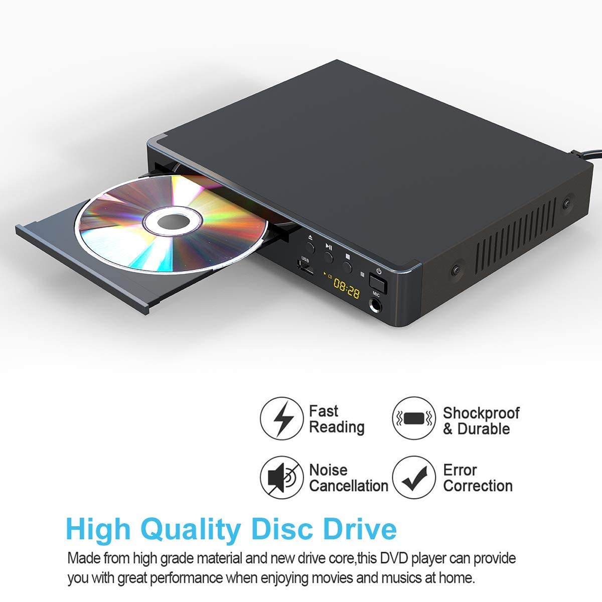 LONPOO HDMI cable bundled for immediate high-definition playback