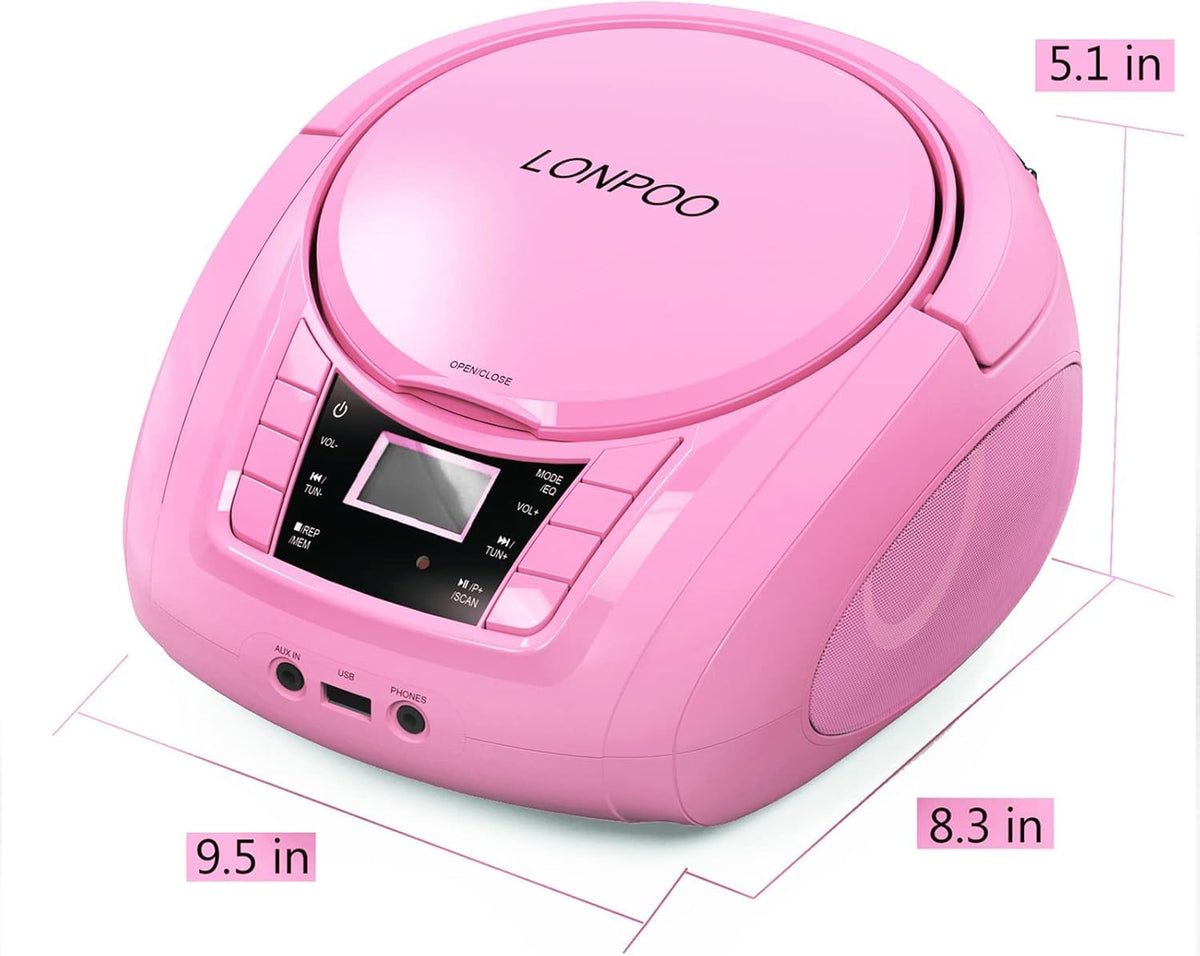 LONPOO playing via Bluetooth from a phone showing wireless streaming convenience