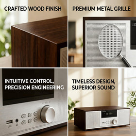 LONPOO LP-816 Bluetooth symbol with easy streaming