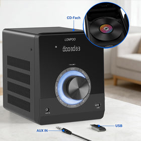 LONPOO LP-886 main unit with backlit display for quick control