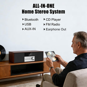 LONPOO remote control and included cables for simple, convenient operation
