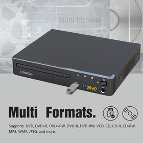 LONPOO slim side profile fitting small media cabinets for space-saving benefit