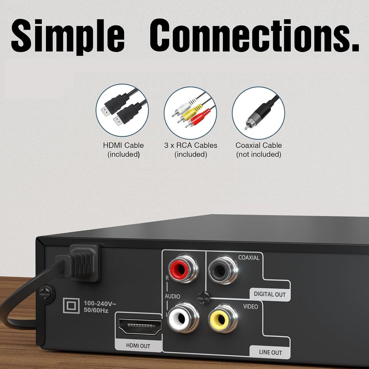 LONPOO USB port with flash drive inserted for quick media playback benefit