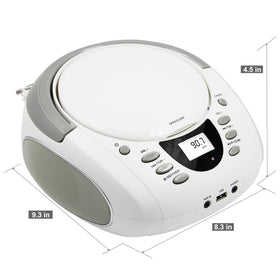 LONPOO with batteries and power cord illustrating portable battery-powered convenience