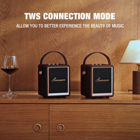 Lonzuer compact, lightweight design ideal for travel and everyday listening.