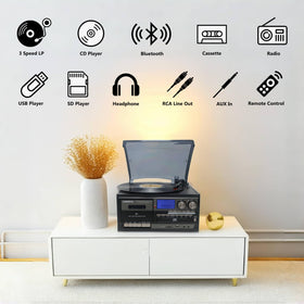 LoopTone Bluetooth streaming for wireless listening to speakers or headphones.
