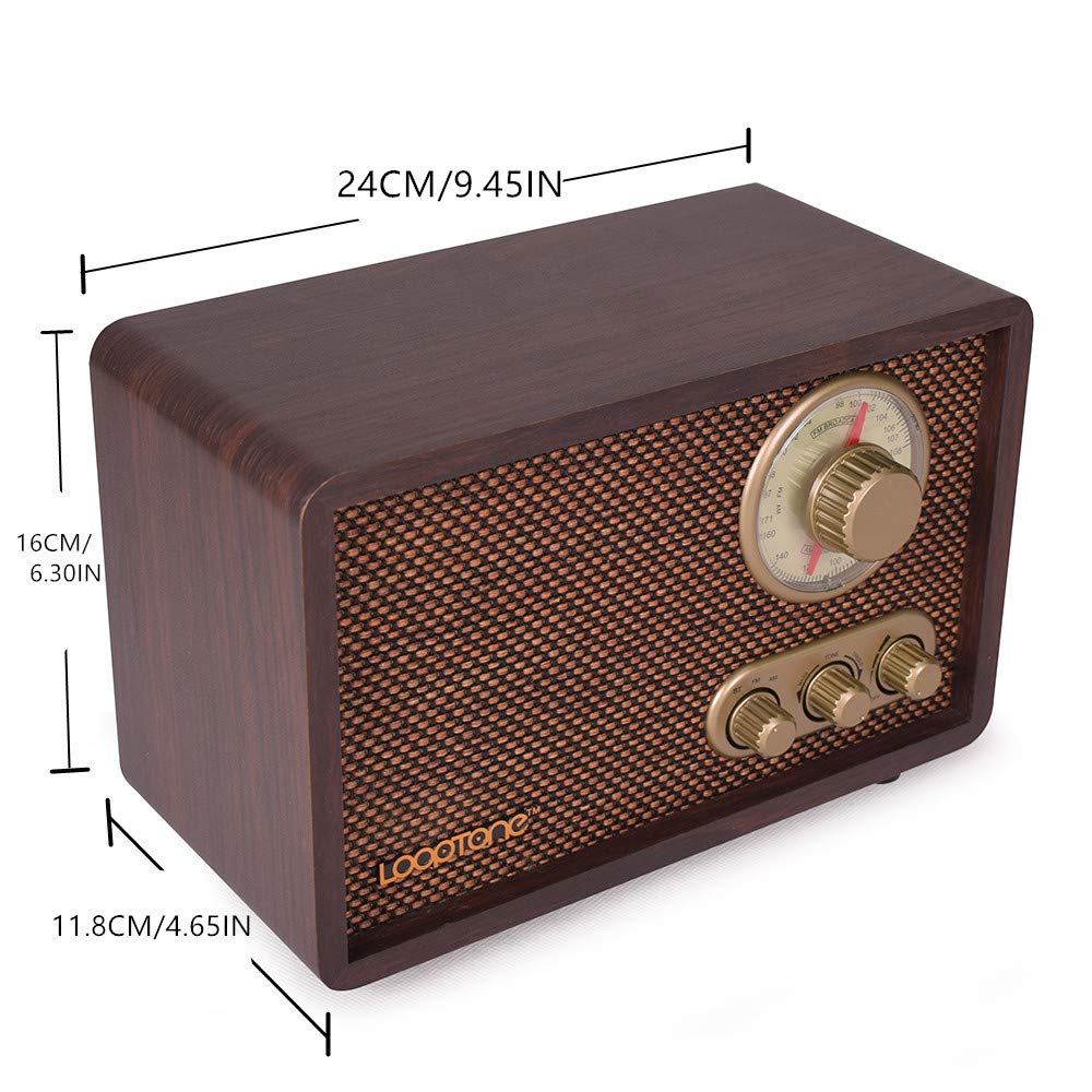 LoopTone speaker grille texture illustrating solid construction and richer sound