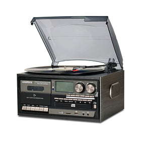 LoopTone 9-in-1 black dust cover protects vinyl while playing.