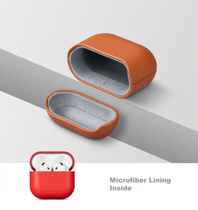 LOPIE AirPods 4 wireless charging compatible with indicator visible through case.