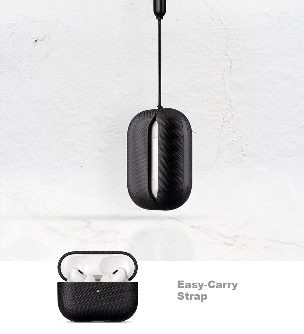 LOPIE AirPods Pro 3 case provides full access and wireless charging