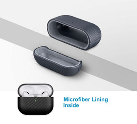 Lopie AirPods Pro 3 case supports wireless charging with compatible charging case.