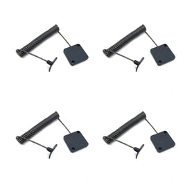 LORADAR 7ft retractable cable with adhesive backing secures showroom devices.