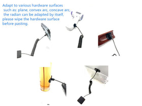 LORADAR tablet-lock retractable cable helps display tablets safely.