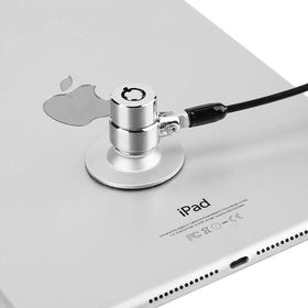 LORADAR anchor plate adhesive secures tablets and laptops on smooth surfaces