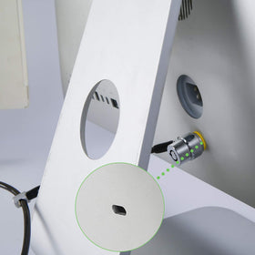LORADAR 180-degree pivot makes alignment easier around ports and edges