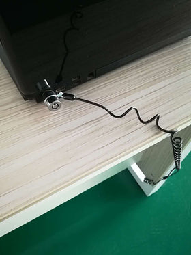LORADAR tensile cable and locking head demonstrating robust security under tension