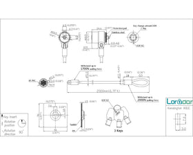 LORADAR steel-wire cable demonstrates cut-resistant features for secure setups.