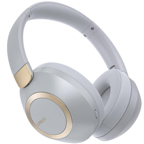 LORELEI B-C6 front view showing shape and smoke gray finish with clear branding benefit: stylish portability