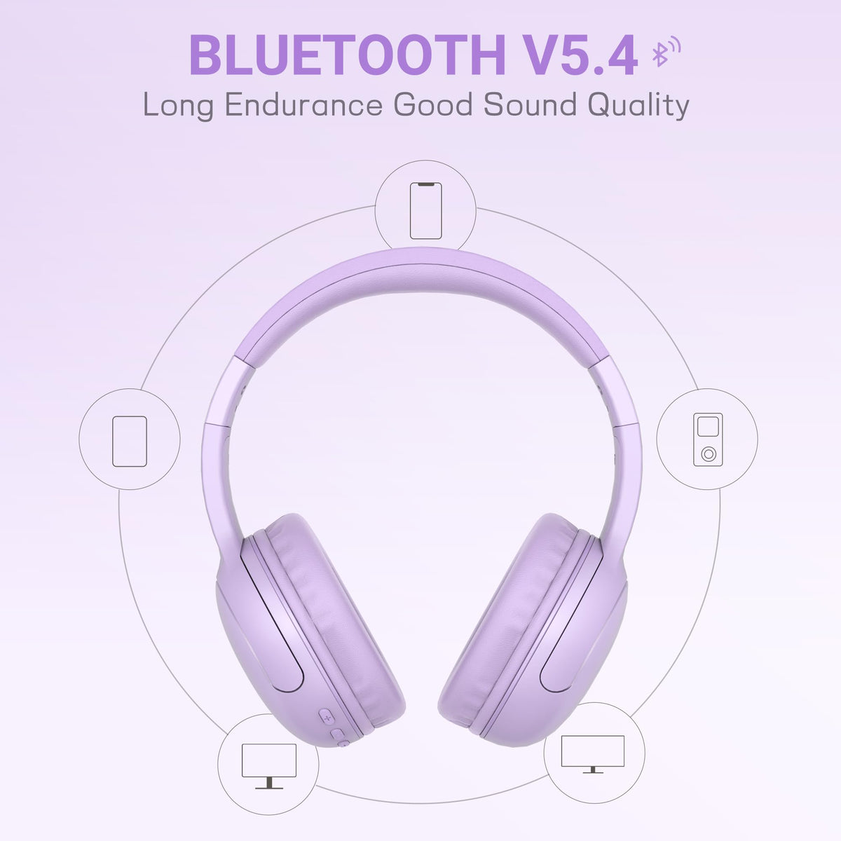 Lorelei B-E5 with built in mic for clear calls during online learning.
