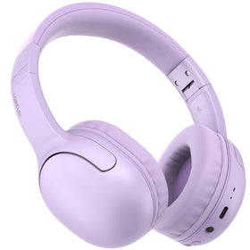 Lorelei B-E5 kids headphones folded compact for easy transport to school.
