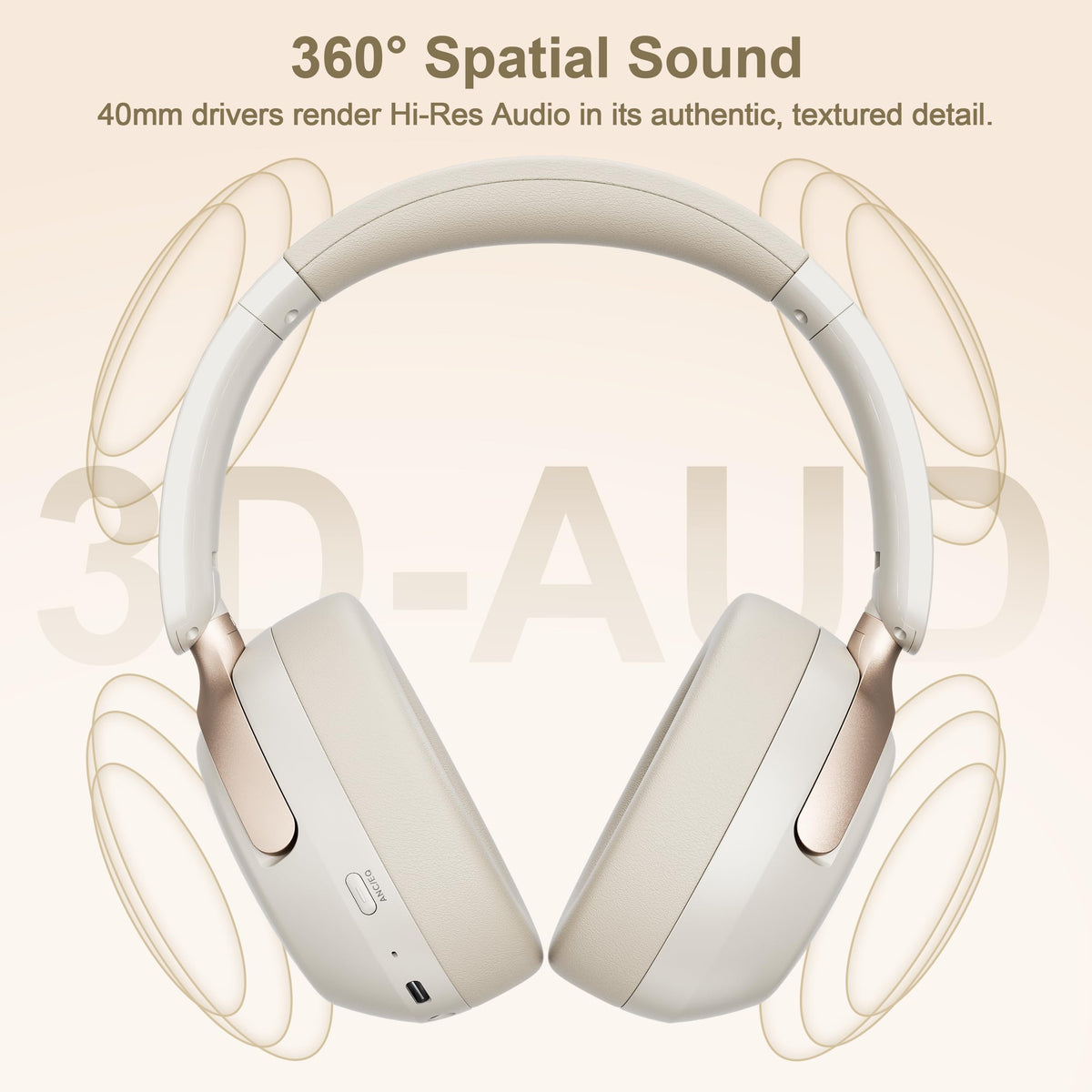 Lorelei QC30 100-hour playback supports long trips without frequent charging