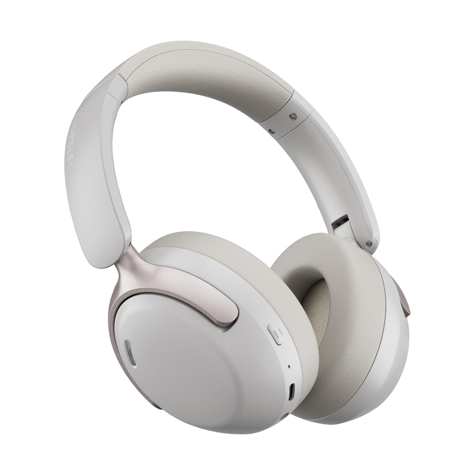 LORELEI QC30 front view showing controls and sleek white smoke finish for easy handling