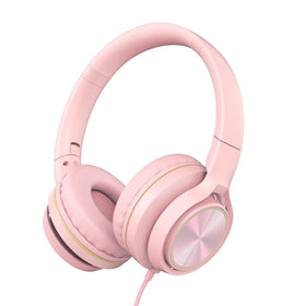 Lorelei S9 wired headphones with microphone for school use