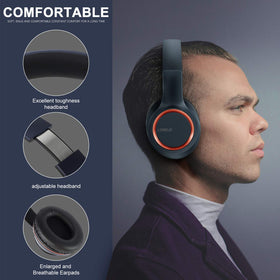 LORELEI X8 foldable headphones with compact design easy to carry