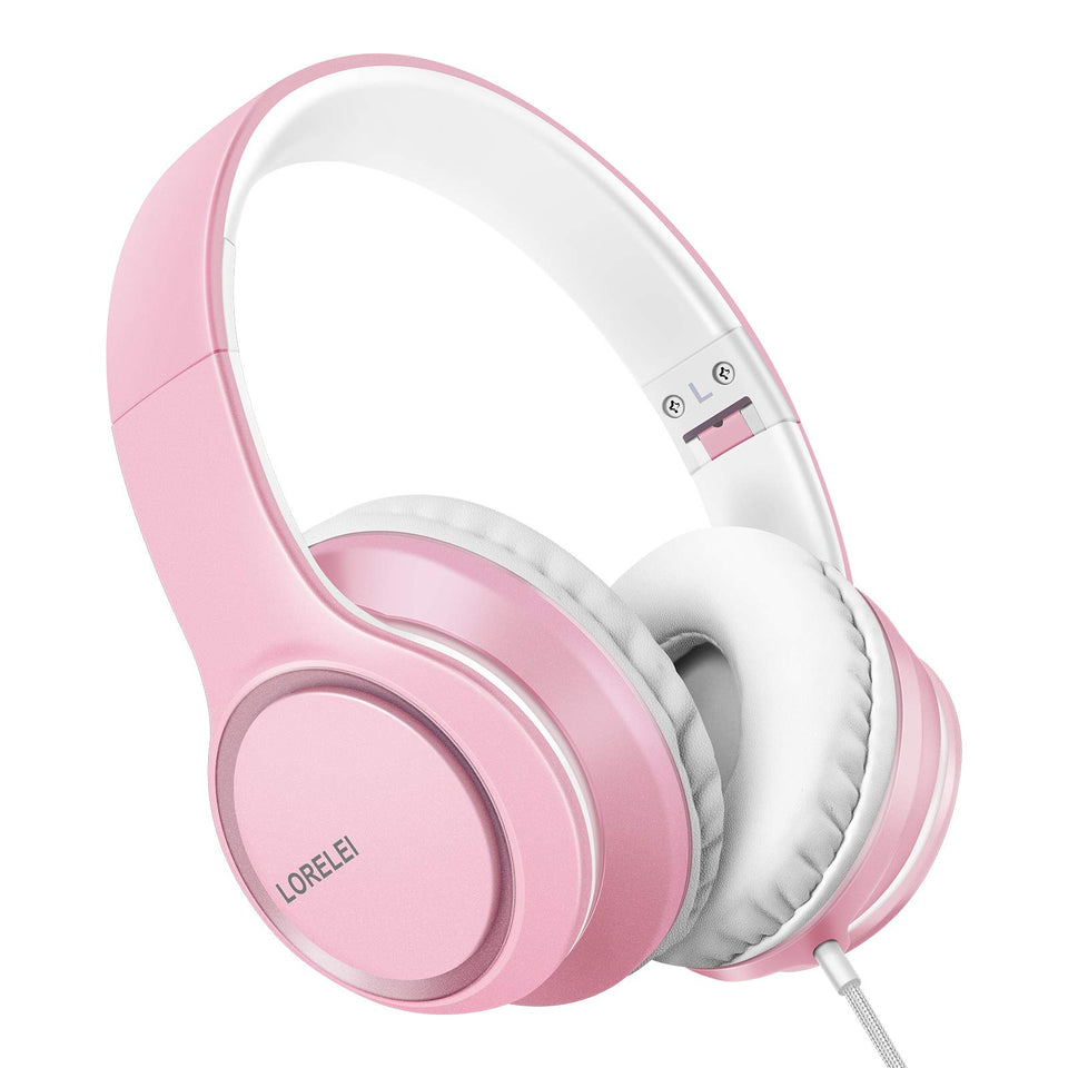 Lorelei X8 headphones with microphone and 3.5mm plug for clear calls on the go