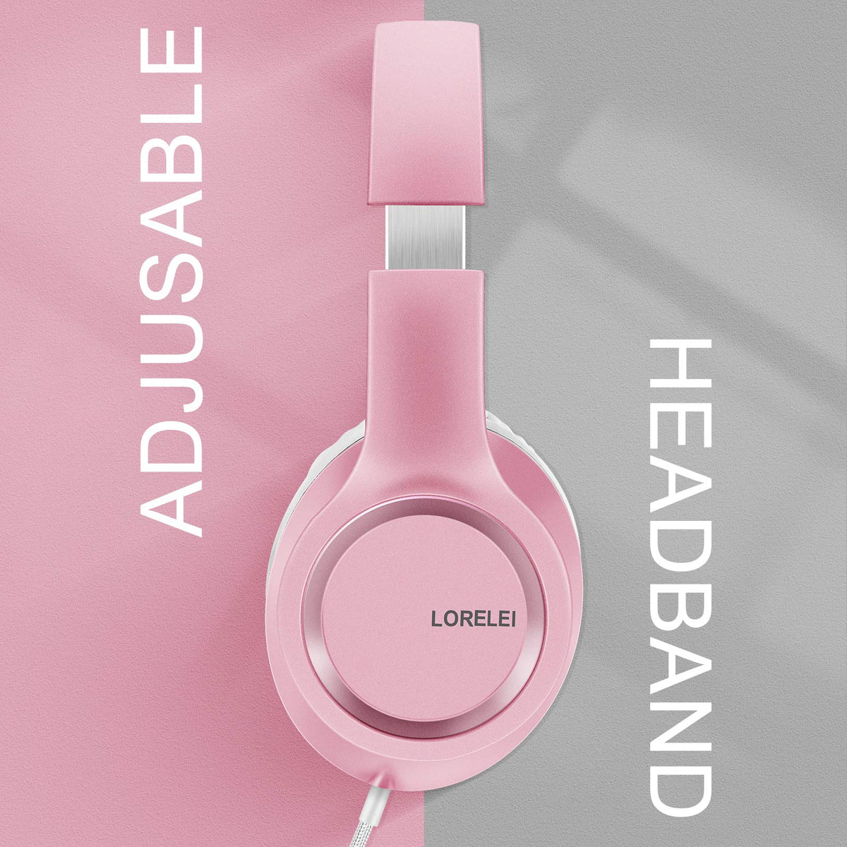 Lorelei X8 padded headband reduces fatigue during extended use
