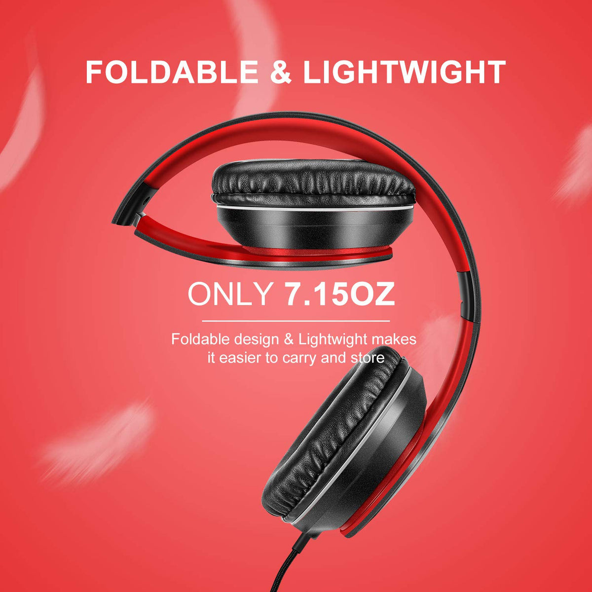 Lorelei X6 wired headphones with mic for audio clarity.