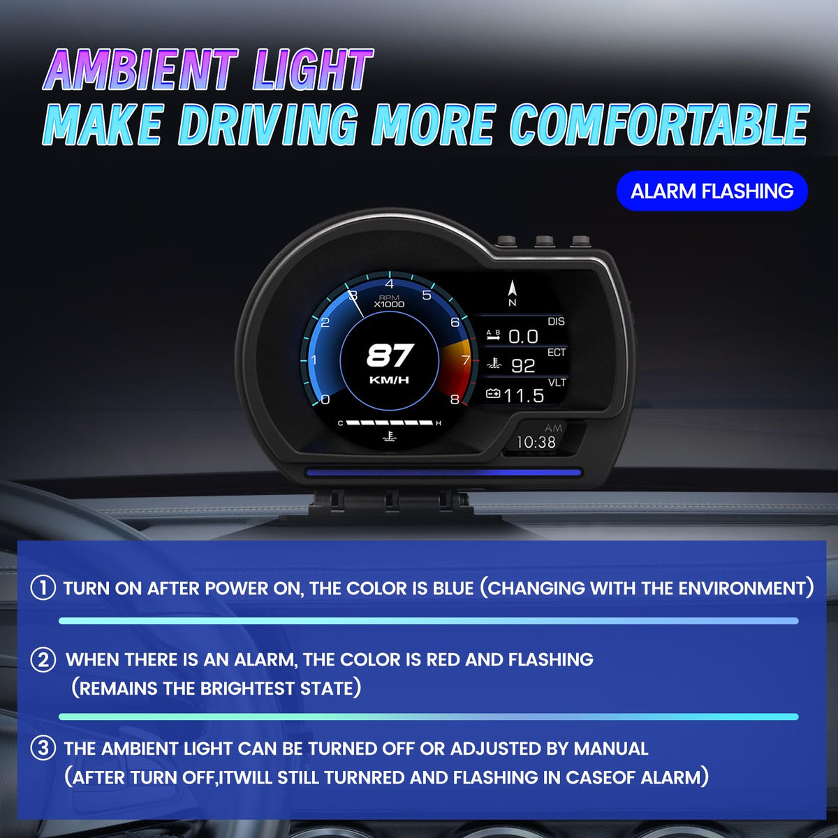LORPHEIR OBD2 cable connection illustrating plug-and-play setup