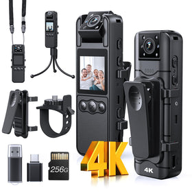 Losfom Z11 4K body camera in compact form for on-the-go recording.