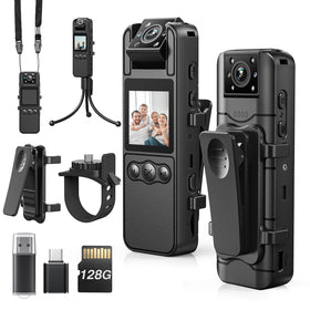 Losfom Z11 front view shows a compact wearable camera for daily use