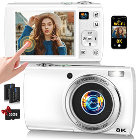 LOUM 88MP front lens captures 8K video for high-impact vlogs